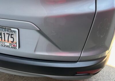 after dent repair gray suv dent busters chatanooga